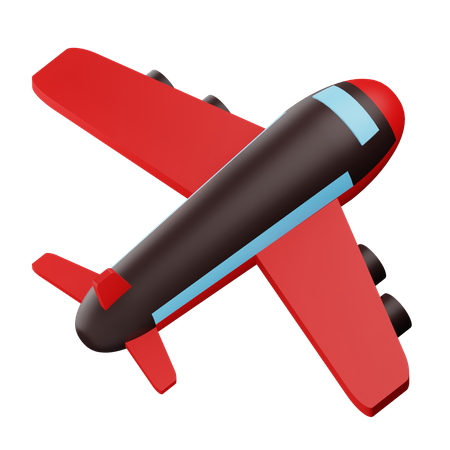 Airplane  3D Icon