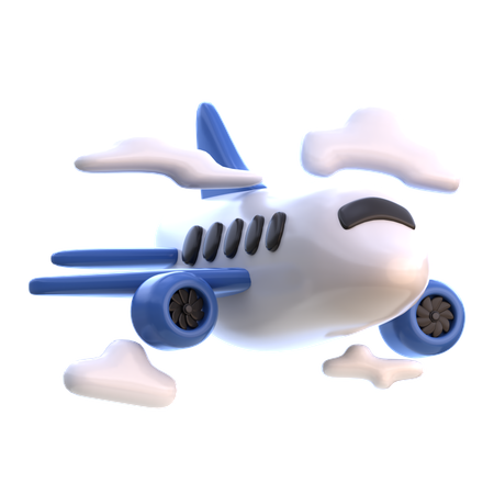 Airplane  3D Icon