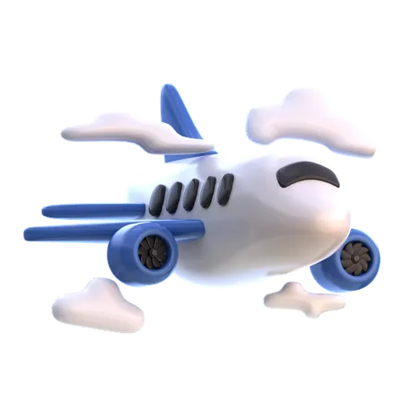 Airplane  3D Icon