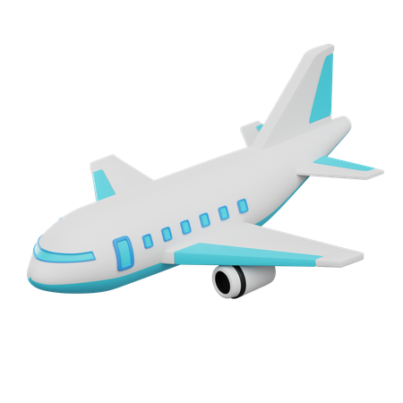 Airplane  3D Icon