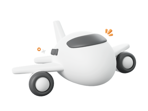 Airplane  3D Icon