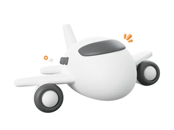 Airplane  3D Icon