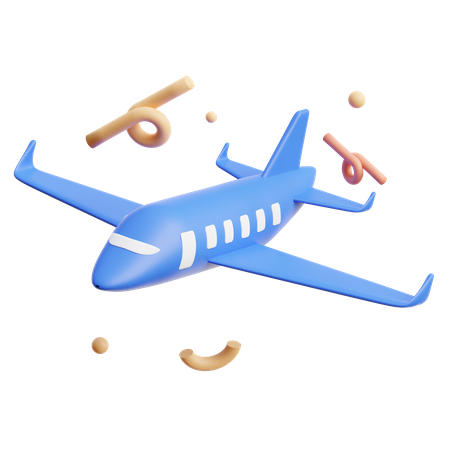 Airplane  3D Icon