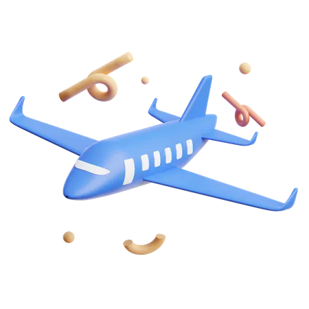 Airplane  3D Icon