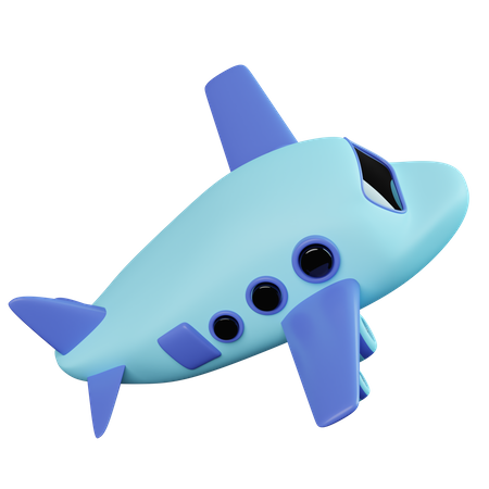 Airplane  3D Icon