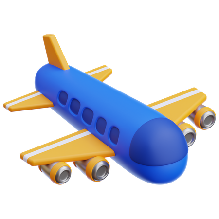 Airplane  3D Icon