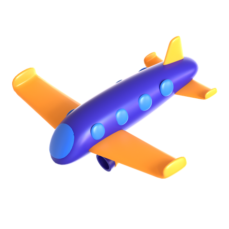 Airplane  3D Icon