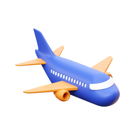 Airplane  3D Icon