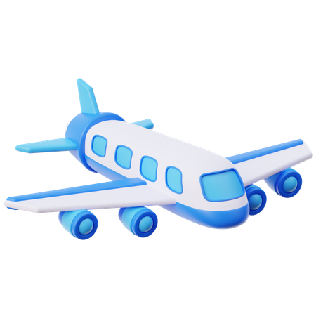 Airplane  3D Icon