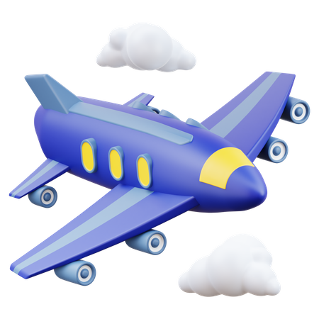 Airplane  3D Icon