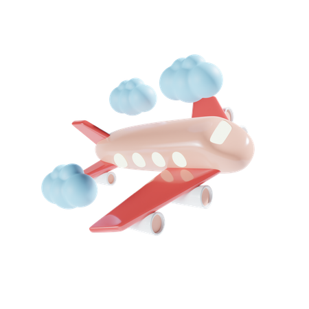 Airplane  3D Icon
