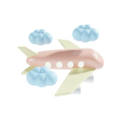 Airplane  3D Icon
