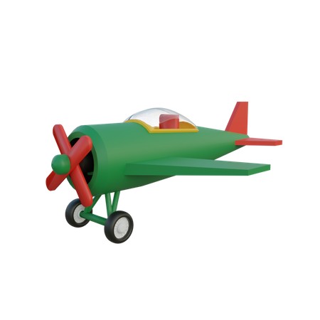 Airplane  3D Illustration