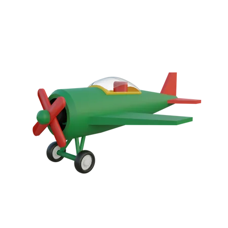 Airplane  3D Illustration