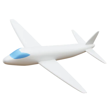 Airplane  3D Illustration