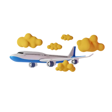 Airbus On Transparent Background 3 D Illustration 3D Illustration