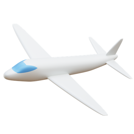 Airplane 3D Illustration