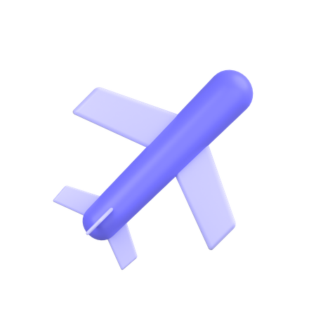 飛行機  3D Icon