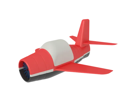 3 D Illustration Of Airplane 3D Icon