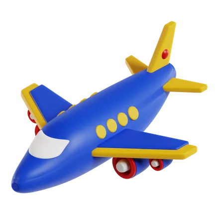 Airplane 3 D Travel And Holiday Illustration 3D Icon