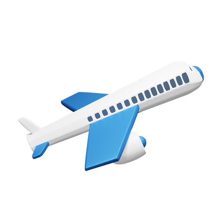 Airplane 3D Icon