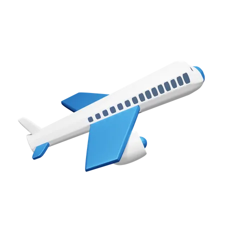 Airplane 3D Icon