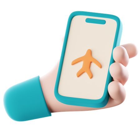 Airplane Mode  3D Icon