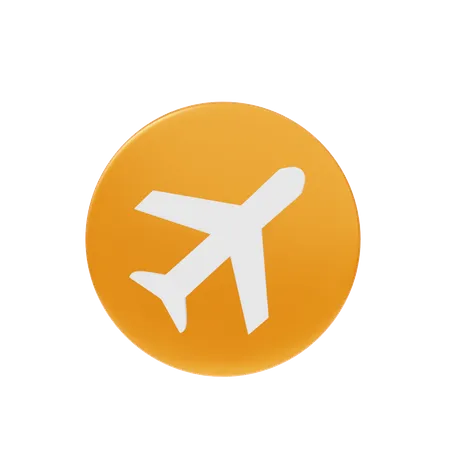 Airplane Mode  3D Icon