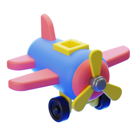 AIRPLANE TOY  3D Icon