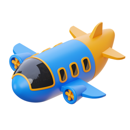 Airplane Toy  3D Icon