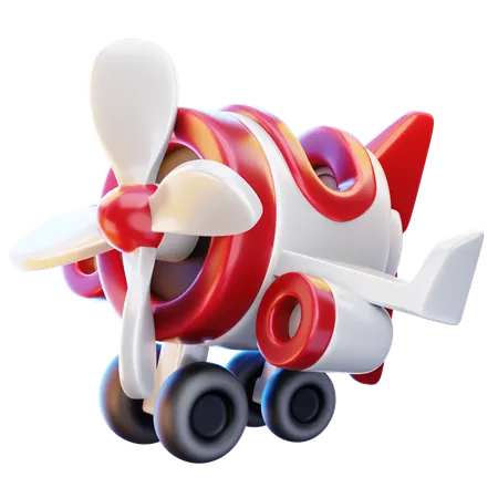 Airplane Toy  3D Icon