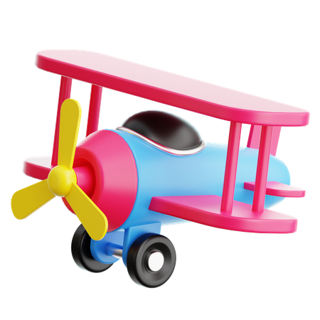 Airplane Toy  3D Icon