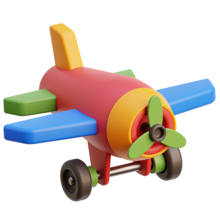 Airplane Toy  3D Icon