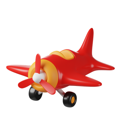 Airplane Toy  3D Icon