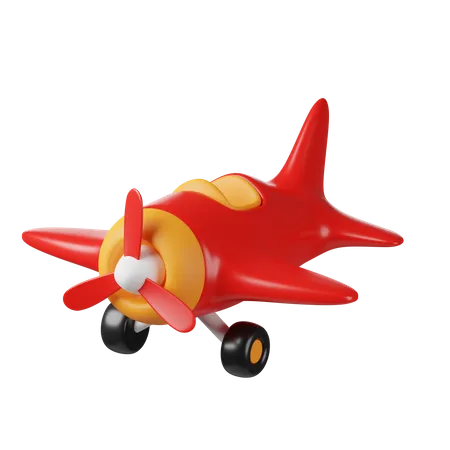 Airplane Toy  3D Icon