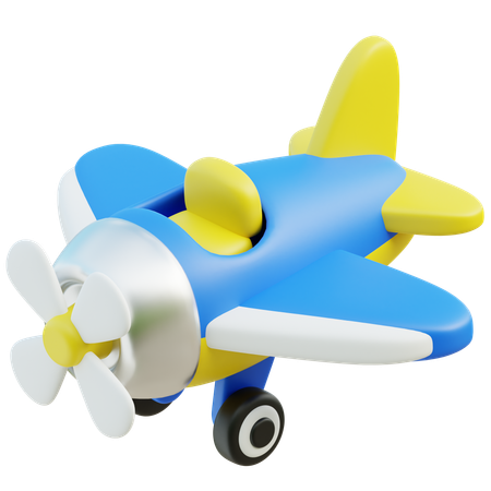 Airplane Toy  3D Icon