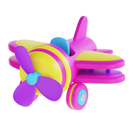 Airplane Toy  3D Icon