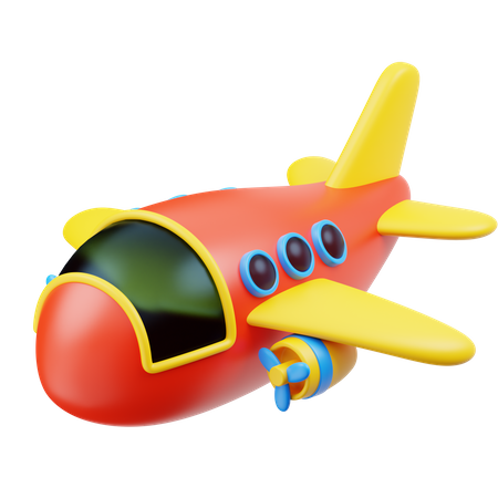 Airplane Toy  3D Icon