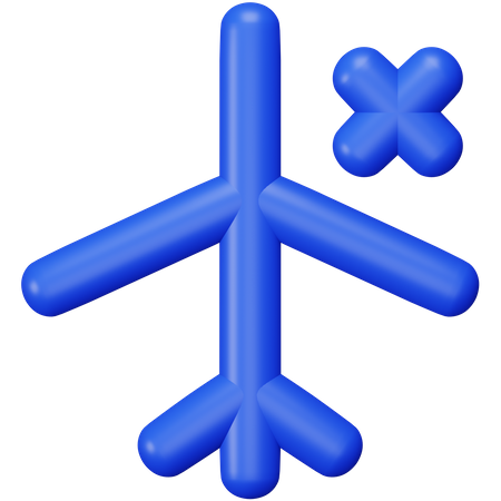 Airplanemode Off  3D Icon