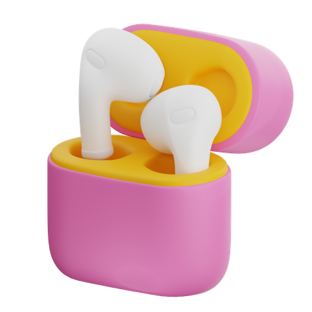 Airpod  3D Icon