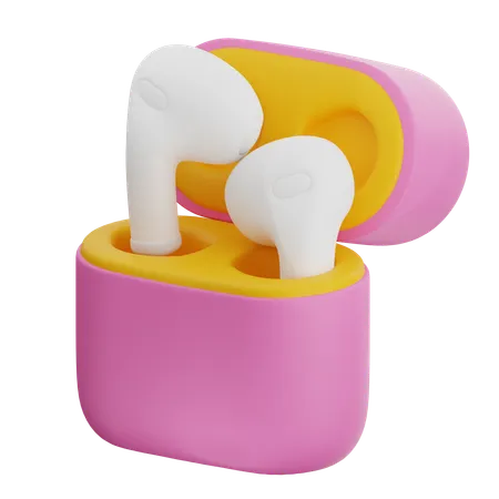 Airpod  3D Icon