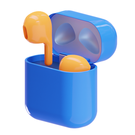 Airpods  3D Icon