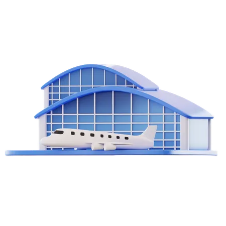 Airport  3D Icon