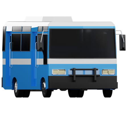 Airport Bus  3D Icon