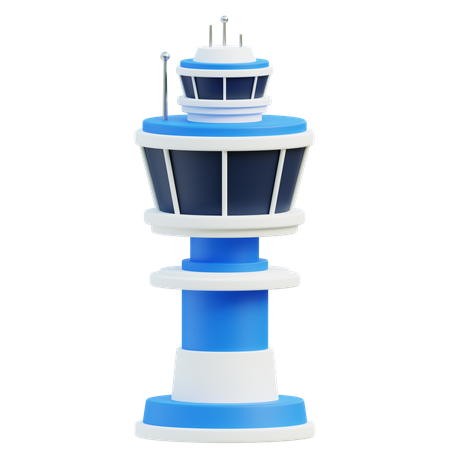 Airport Tower  3D Icon