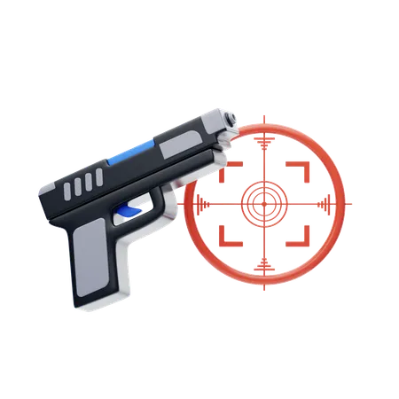 Airsoft Pistol  3D Icon