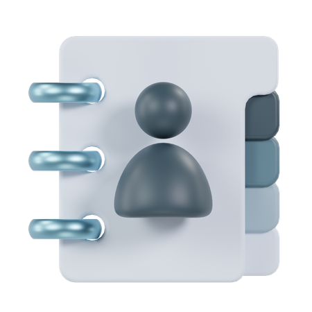 Ajouter le contact  3D Icon