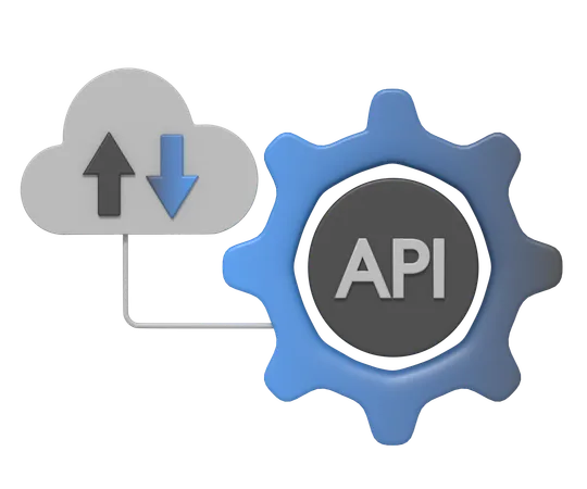 Configuración de engranajes api  3D Icon