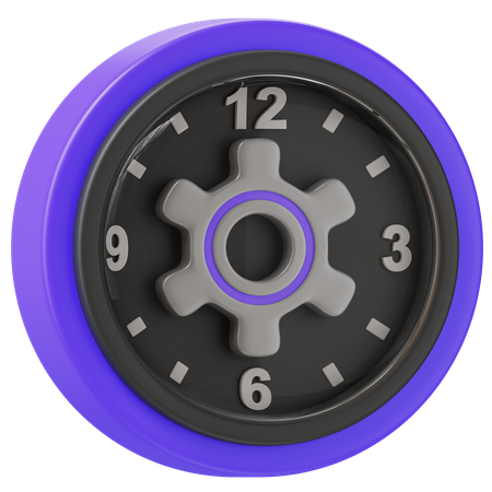 Ajuste del reloj  3D Icon