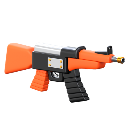 AK-47  3D Icon